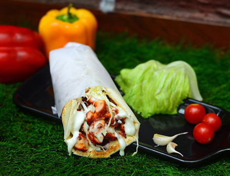 Cheesy Shawarma Roll Chicken