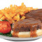 Hamburger Steak Avec Frites Hamburger Steak With Fries