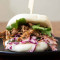 Braised Beef Brisket And Asian Slaw Bao Bun