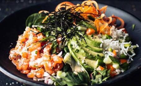 Bol Poké Au Saumon Salmon Poké Bowl