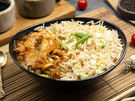 Black Pepper Chicken Gravy Meal Bowl