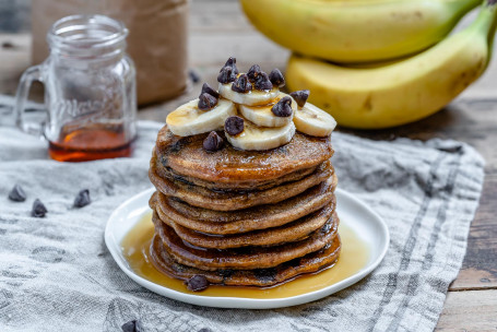 Chokolade Banan Pandekager