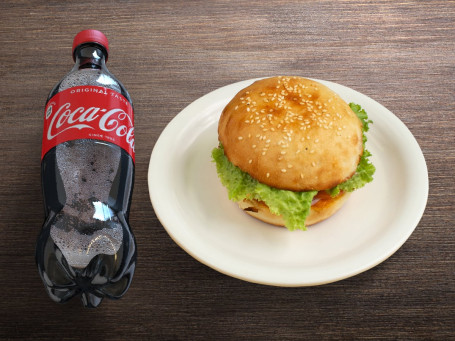 1 Non Veg Burger 1 French Fries Coke 750 Ml Pet Bottle