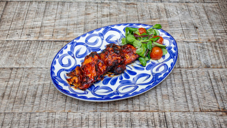 Flame Grilled Honey Glazed Chicken Skewer