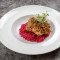 Steamed Shoulder Of Lamb, Beetroot Rice