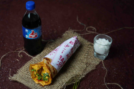 Korma Chaap Roll With Cold Drink (250 Ml)