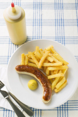 Bratwurst Pommes Frites