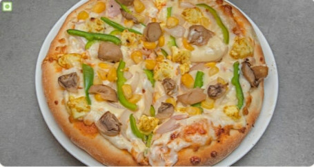 10 Medium Deluxe Veg Pizza (Serve 2)