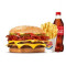 Men Uacute; Doble Cheese Bacon Xxl Reg;