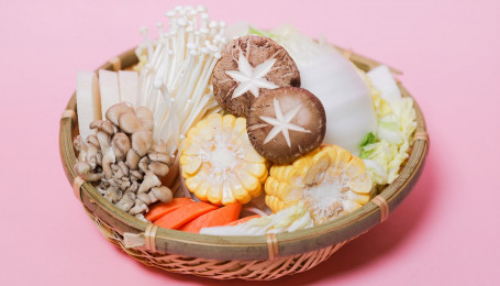 Japanese Shabu Shabu Veggie Plate