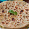 2 Paneer Paratha With Curd Green Chutney Achaar