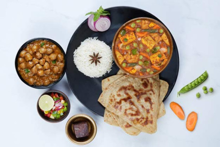 Subz Kadhai Thali Meal