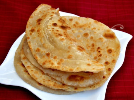 Ajwain Paratha Butter