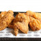 Three Fried Chicken Pieces