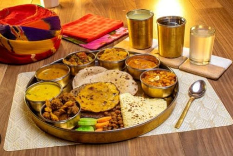 Ghoomar Traditional Thali