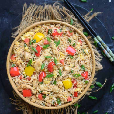 Mushroom Broccoli Rice Bowl