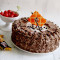 Chocolate 5 Star Rose Cake