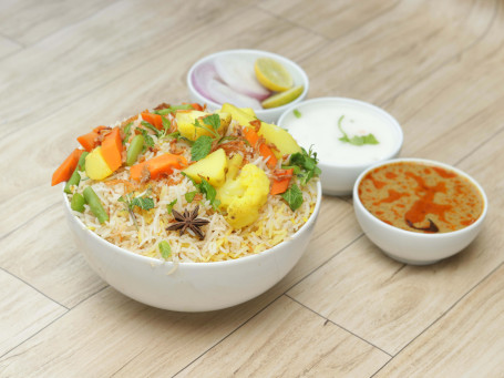 Spl. Handi Veg. Biryani