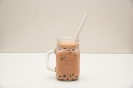 Strawberry Milk Tea (300Ml)