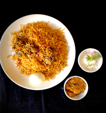 Mutton Biryani With Boiled Egg 1 (Box)