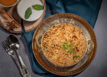 Hyderabadi Mutton Kheema Biryani