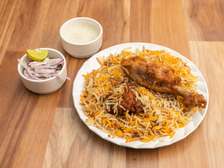 Chicken Leg Fry Biryani (1 Pc)