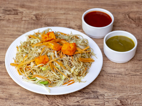 Chilli Paneer Chowmein Bowl