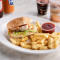 Peri Peri Chicken Burger Chips