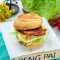 Jiāo Má Jī Tuǐ Qiān Céng Bǎo Spicy Chicken Burger