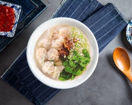 Zhēn Zhū Hún Tāng Pork Wonton-Suppe