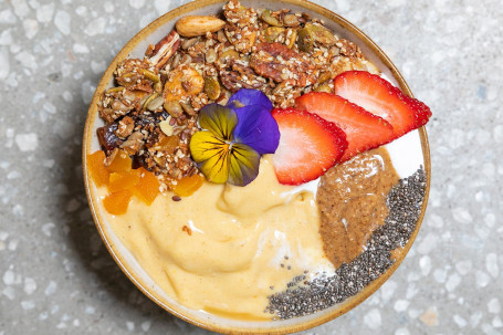 Golden Smoothie Bowl (Gf) (Df) (Vegan)