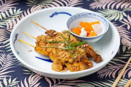 Chicken And Peanut Satay Sauce