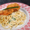 Cream Sauce With Crispy Chicken Pasta