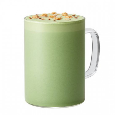 Pocheret Pære Pure Matcha Latte Pocheret Pære Pure Matcha Latte