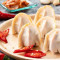 Hán Shì Là Wèi Shēng Xiān Shuǐ Jiǎo Ukogte Koreanske Krydrede Dumplings