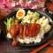 Shāo Kǎo Zhào Shāo Jī Tuǐ Fàn Rice With Grilled Teriyaki Chicken Drumstick