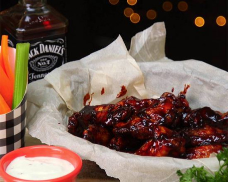 Jack Daniels Sticky Wings