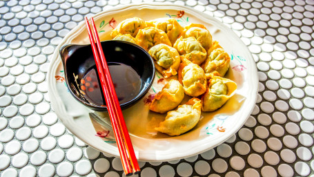 Fried Veg Pork Wonton