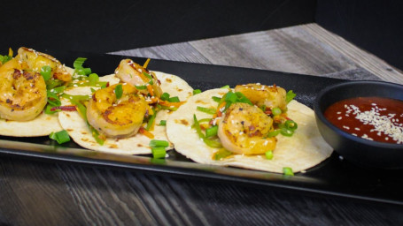 Ginger Shrimp Street Tacos