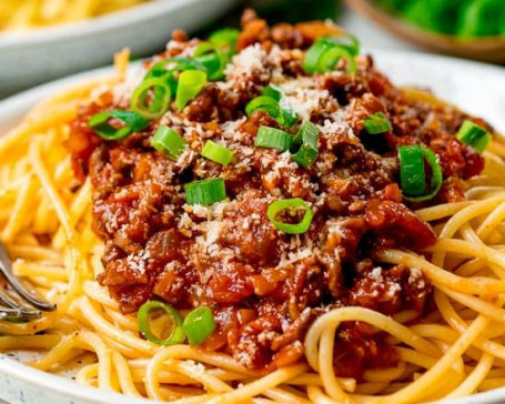 Kylling Spaghetti Bolognese