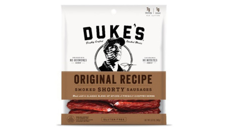 Duke's Smoked Shorty Sausages Original 5 Oz