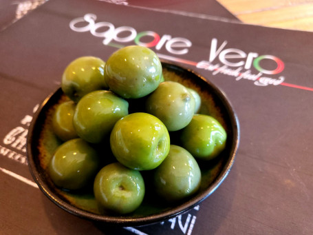 Green Nocellara Olives (V) (Vg)