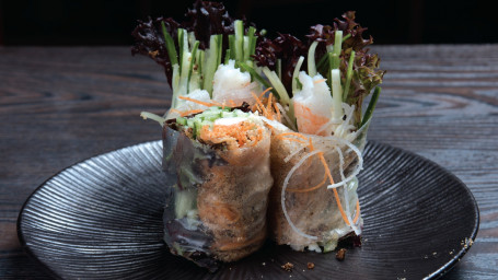 Prawn Rice Paper Pancake Roll