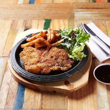 Chicken Katsu With Chips