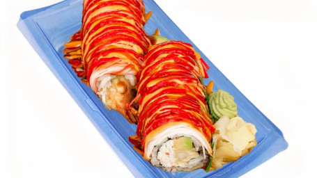 Krydret Tiger Roll Tempura Rejer