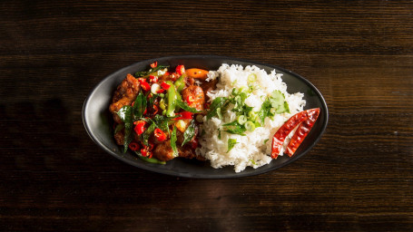 Andhra Fish Curry With Pilau Rice