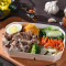 Suàn Xiāng Niú Wǔ Huā Biàn Dāng Beef Flake With Garlic Bento