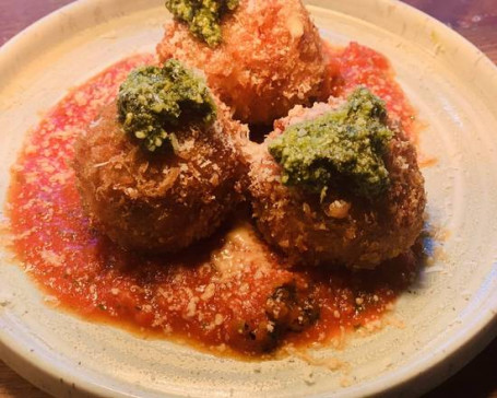 Deep Fried Arancini Balls