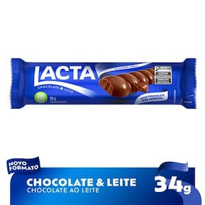 Lacta Mælkechokolade 34G