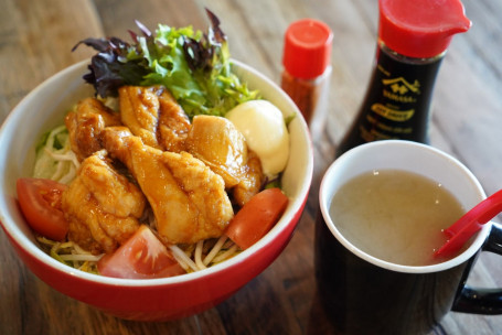 Teriyaki Chicken Rice Donburi Combo